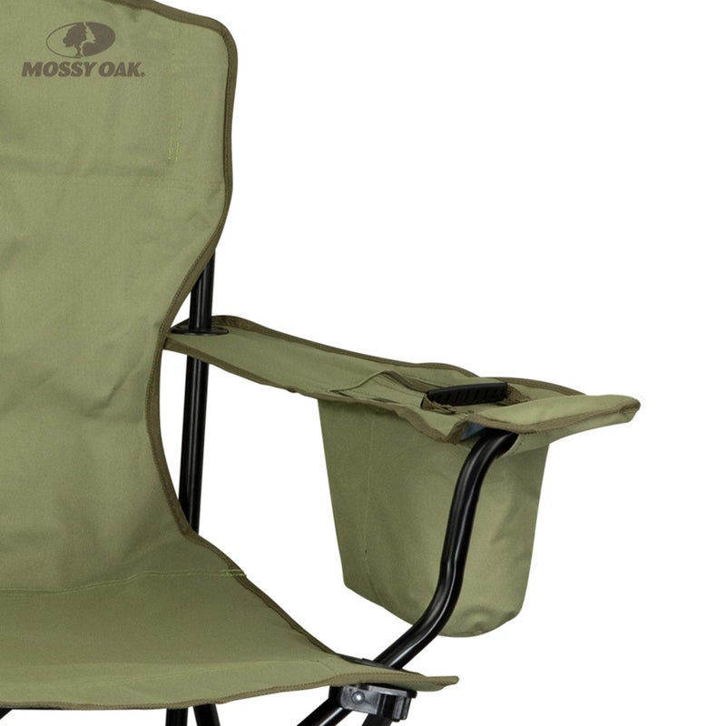 Mossy Oak Heavy Duty Camping Chairs for Adults, Portable Outdoor Folding Chair - Image 3